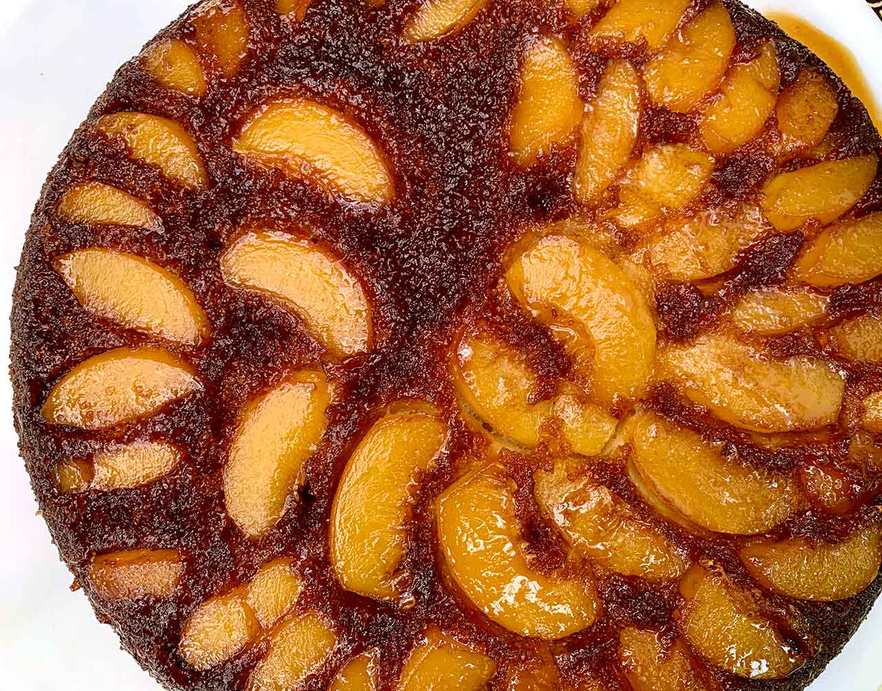 Peach Upside Down Cake
