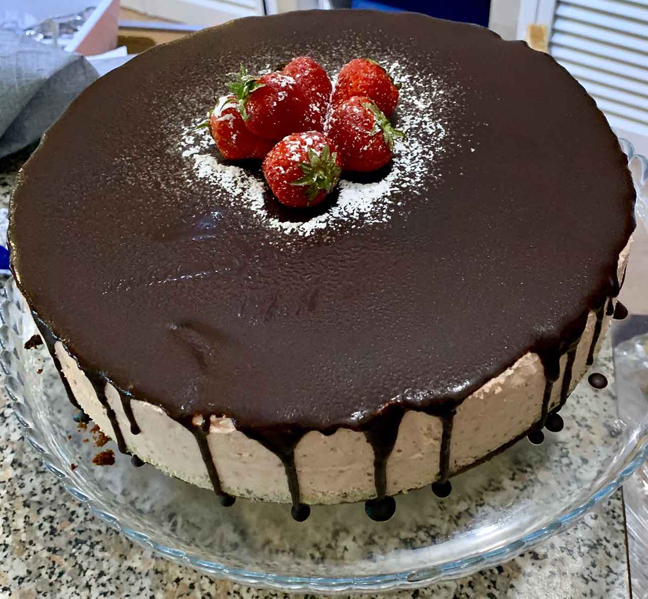 Raspberry Chocolate Mousse Tart