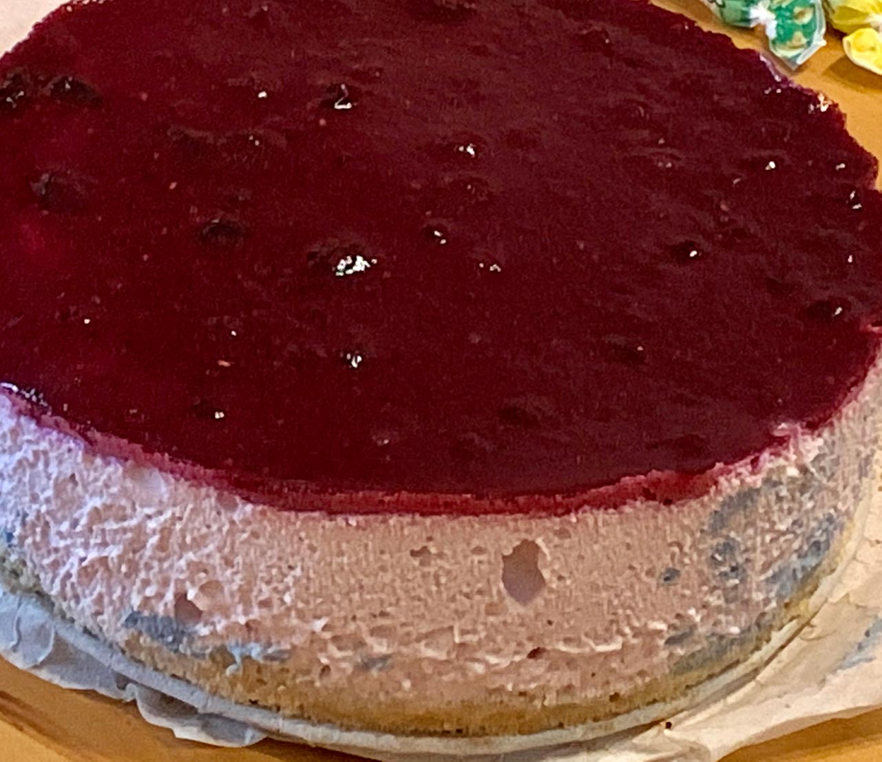 No-Bake Blueberry Cheesecake